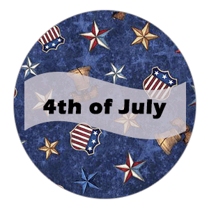 4th of July Fabrics