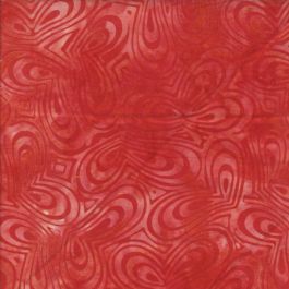 Anthology Fabrics | Swirls in Red