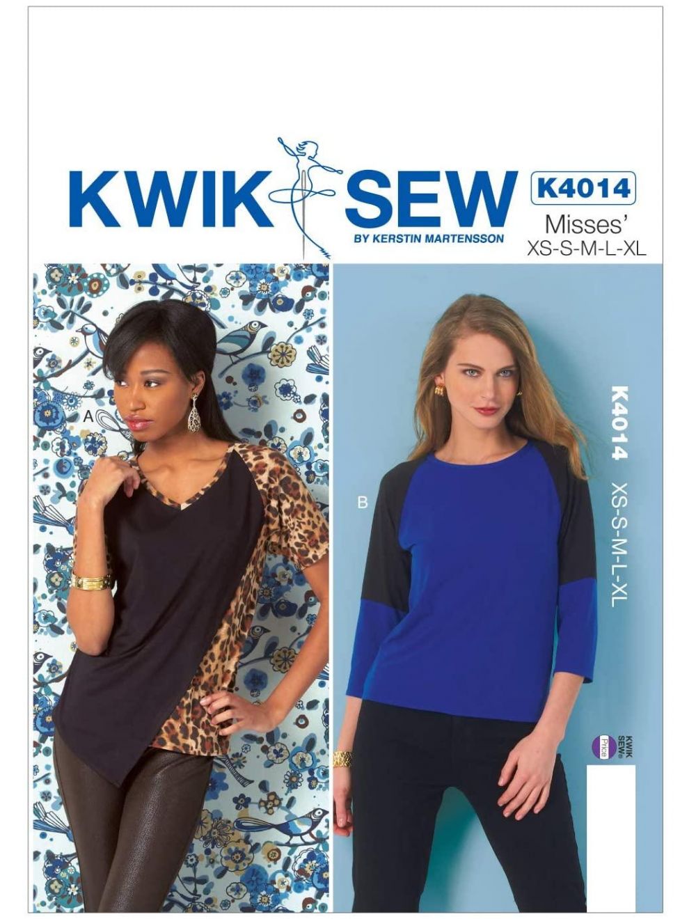 Kwik Sew Pattern Top and Pants, (XS, S, M, L, XL)